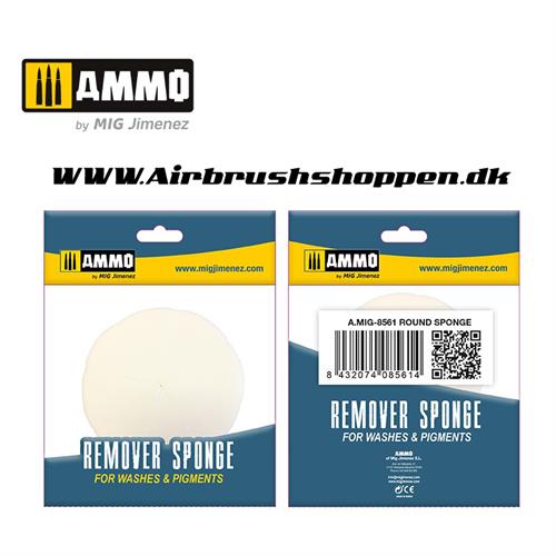 AMIG 8561 ROUND SPONGE - Weathering svamp